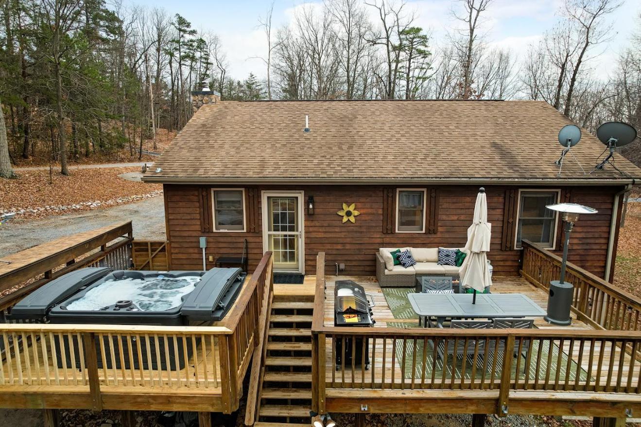 Shenandoah Dog Friendly Cabin With River Access, Hot Tub, Fire Pit, Bbq, Outdoor Dining Шенандоа Екстер'єр фото
