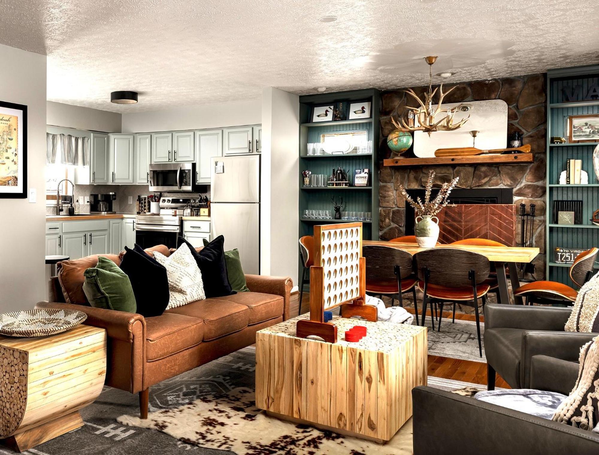 Shenandoah Dog Friendly Cabin With River Access, Hot Tub, Fire Pit, Bbq, Outdoor Dining Шенандоа Екстер'єр фото