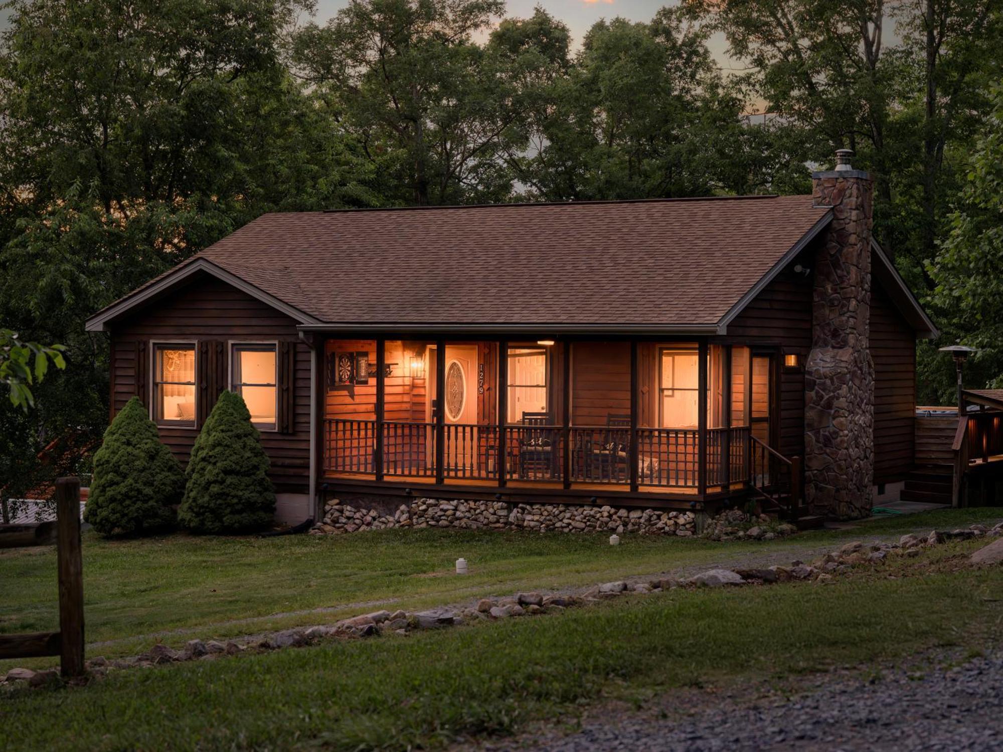Shenandoah Dog Friendly Cabin With River Access, Hot Tub, Fire Pit, Bbq, Outdoor Dining Шенандоа Екстер'єр фото