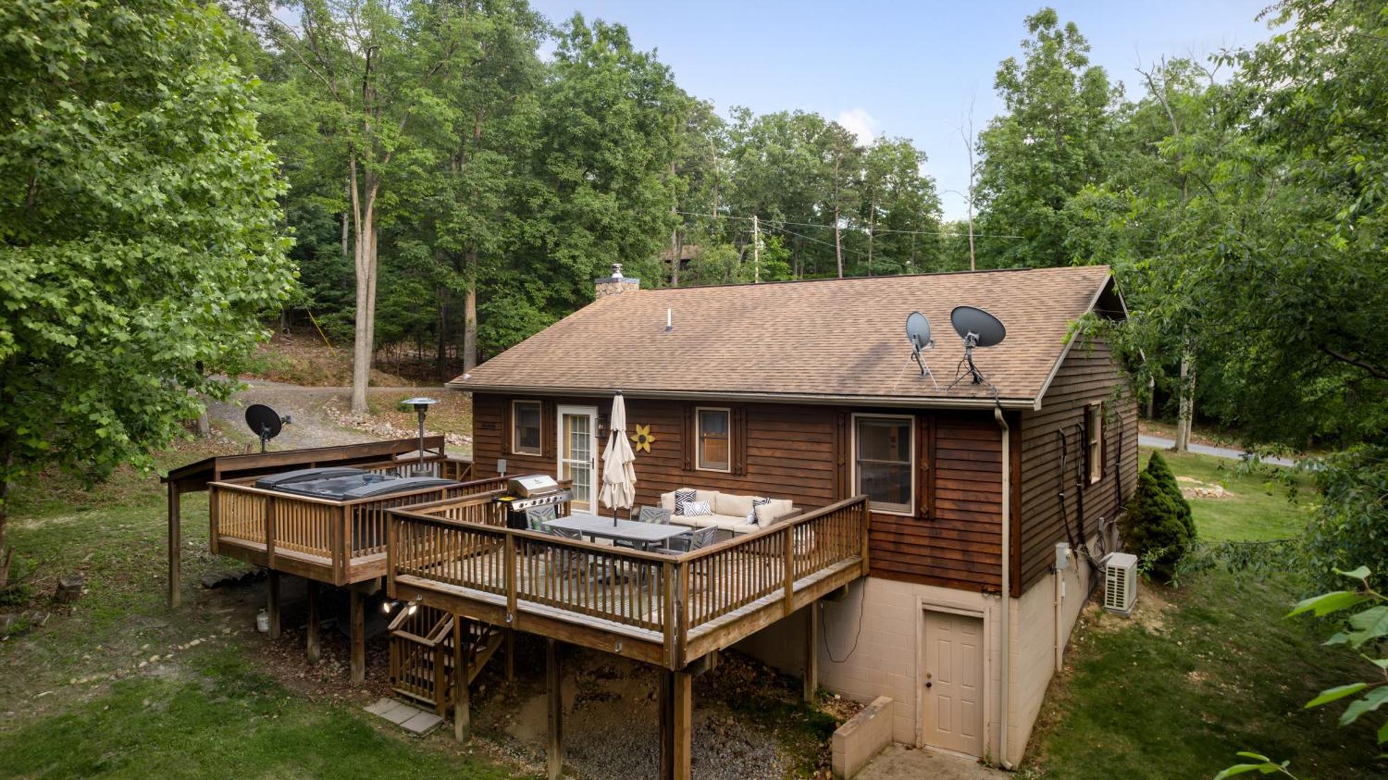 Shenandoah Dog Friendly Cabin With River Access, Hot Tub, Fire Pit, Bbq, Outdoor Dining Шенандоа Екстер'єр фото